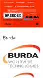 Mobile Screenshot of burda.be