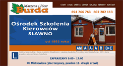 Desktop Screenshot of burda.com.pl